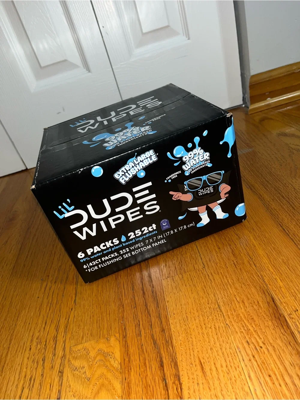 Dude Wipes 6-Pack Flushable Wipes